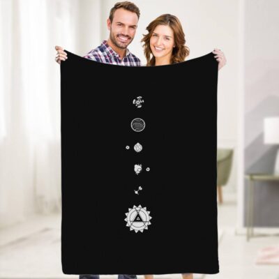 Outer Wilds Solar System Blanket