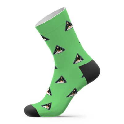 Outer Wilds Custom Photo Socks Plain Green Socks