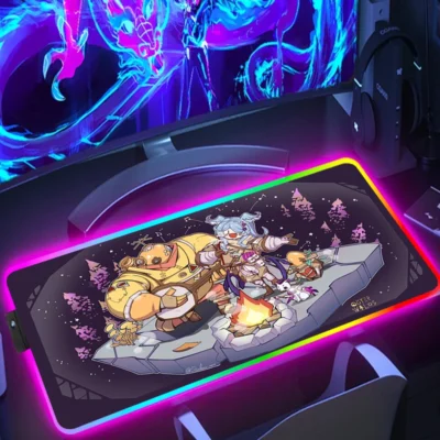 Outer Wilds X Wander Over Yonder Rgb Mouse Pad