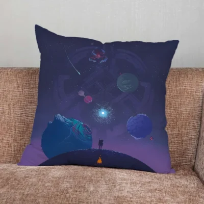 Outer Wilds Astral Journey Throw Pillow
