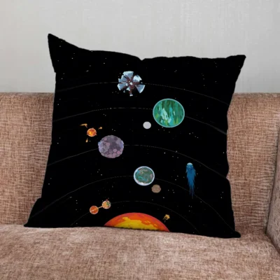 Outer Wilds Cosmic Calm Throw Pillow