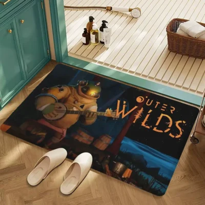 Outer Wilds Campfire Echo Bathmat