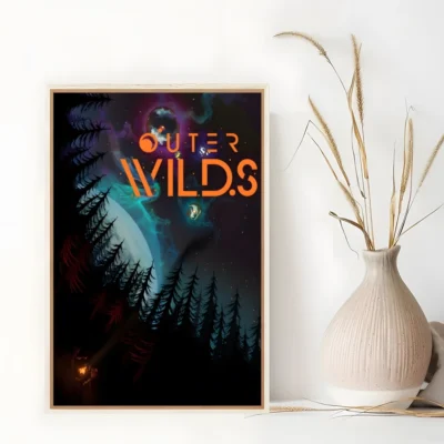 Outer Wilds Quiet Solitude Wall Art