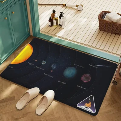 Outer Wilds 22-Minute Cycle Bathmat