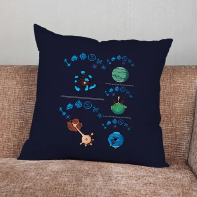 Outer Wilds Witness of Time Throw Pillow