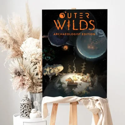 Lonely Explorer Outer Wilds Wall Art