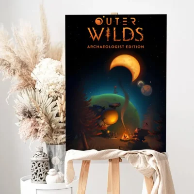 Curiosity Driven Outer Wilds Wall Art
