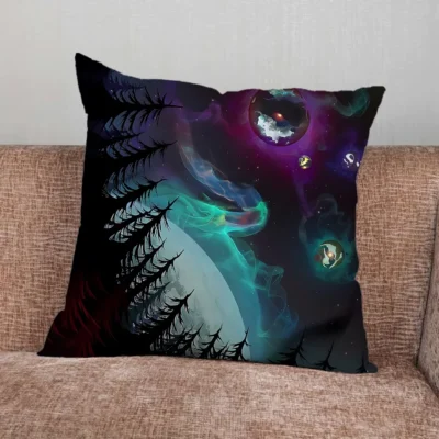 Outer Wilds Voyage of Curiosity Throw Pillow