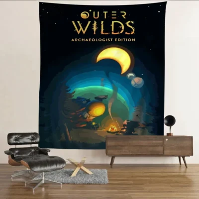 Outer Wilds Archaeologist Edition Tapestry