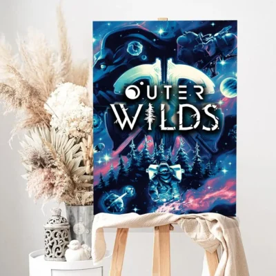 Outer Wilds Colorful Wall Art