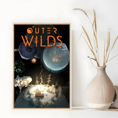 Outer Wilds Cosmic Exploration Wall Art