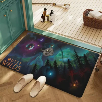 Outer Wilds Cosmic Exploration Bathmat