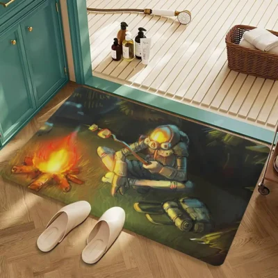 Outer Wilds The Last Campfire Bathmat