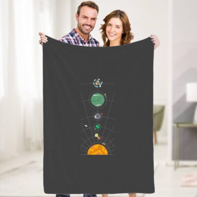 Outer Wilds Hearthian System Map Blanket
