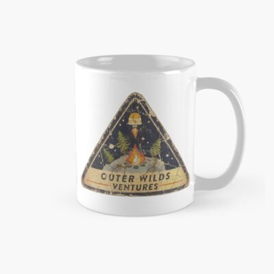Outer Wilds Ventures Patch Distressed Vintage Edition Mug