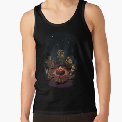 Outer Wilds Campfire Scene With All Characters Tank Top