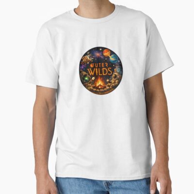Outer Wilds Crazy Artwork T-shirt