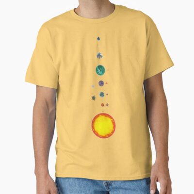 Outer Wilds Ship Log Map T-shirt