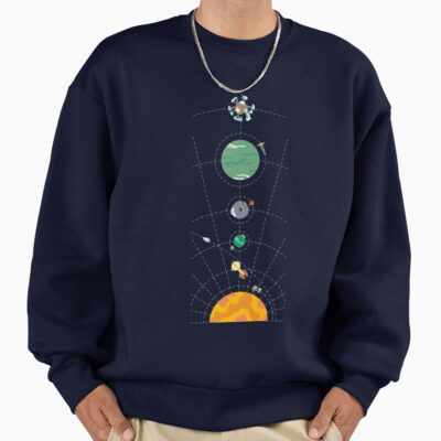 Outer Wilds Hearthian System Map Sweatshirt