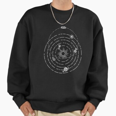 Outer Wilds Solar System Art Print No Stars Sweatshirt
