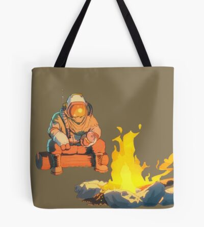 Outer Wilds Hatchling Campfire Tote Bag