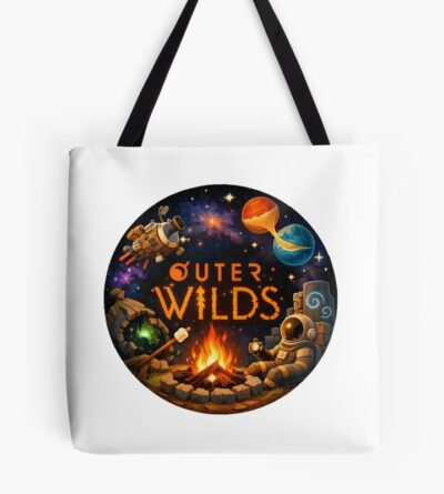 Outer Wilds Crazy Artwork Tote Bag