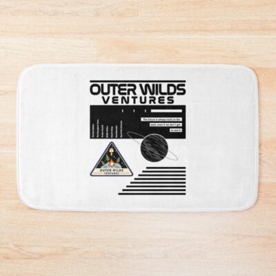 Nasa-Inspired Outer Wilds Ventures Bath Mat