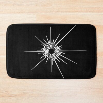 Outer Wilds – Eye Of The Universe (Symbol) [White] Bath Mat