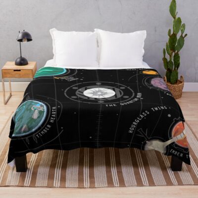 Outer Wilds System Throw Blanket