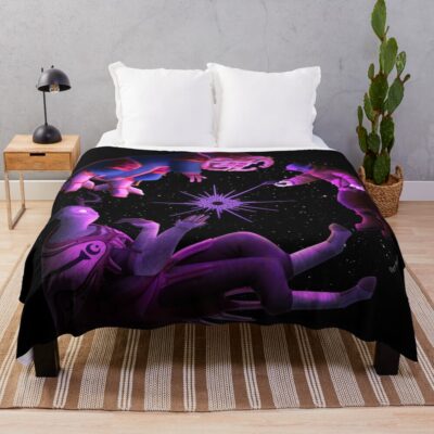 Outer Wilds Alien Throw Blanket