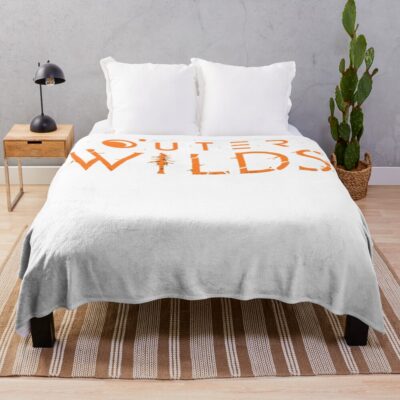 Outer Wilds Logo Women Men Throw Blanket