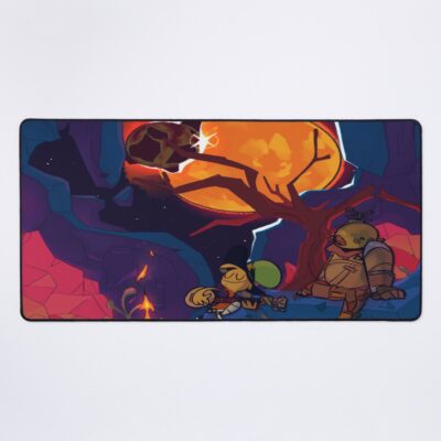 Outer Wilds X Wander Over Yonder Mouse Pad