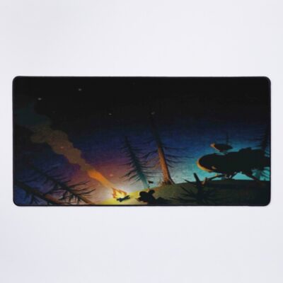 An Illustration Of Outer Wilds Poster Mouse Pad