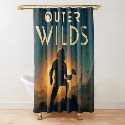 Best Selling Outer Wilds Shower Curtain
