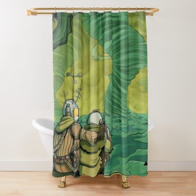 Outer Wilds Shower Curtain