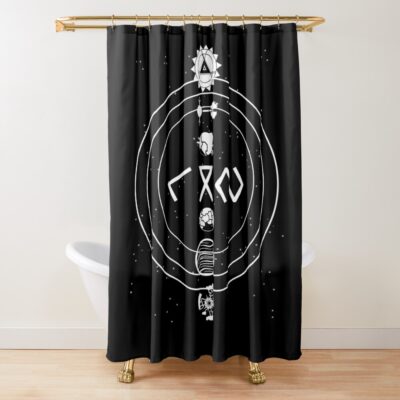 Outerwilds Detailed Shower Curtain