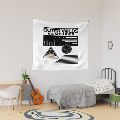 Nasa Inspired Outer Wilds Ventures Tapestry