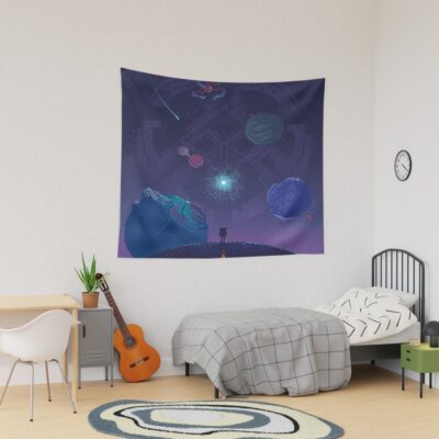 Outer Wilds Game Art Print Tapestry