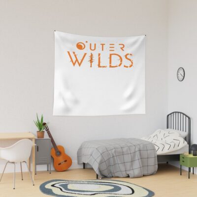 Outer Wilds Logo Women Men Tapestry