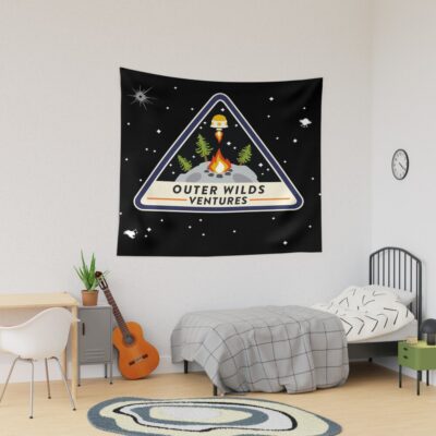 Outer Wilds Ventures Patch Tapestry