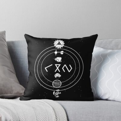 Outerwilds Detailed Throw Pillow