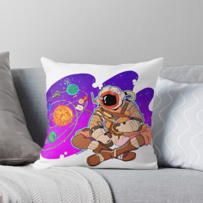 The Perfect Marshmallow Throw Pillow