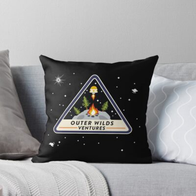 Outer Wilds Ventures Patch Essential Throw Pillow