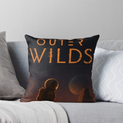 Outer Wilds Art Work Throw Pillow