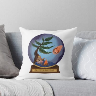 Outer Wilds Riebeck Snowglobe Throw Pillow