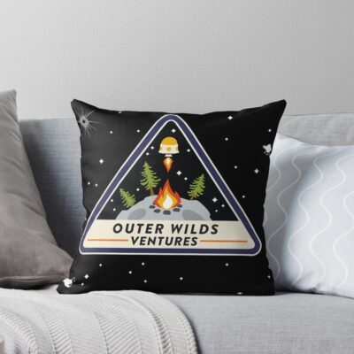 Outer Wilds Ventures Patch Throw Pillow