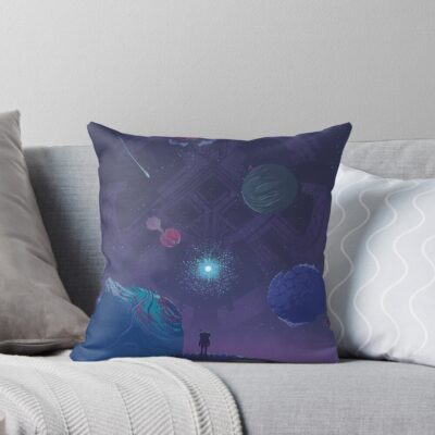 Outer Wilds Game Art Print Throw Pillow